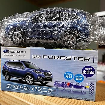 スバル ぶつからないミニカー・新型フォレスター ミニカー 5点セット 非売品 フォレスターのぶつからないミニカーがついに！ – スバル中四国